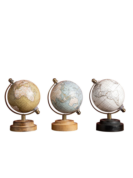 Trio de Mini Mappemondes Design
