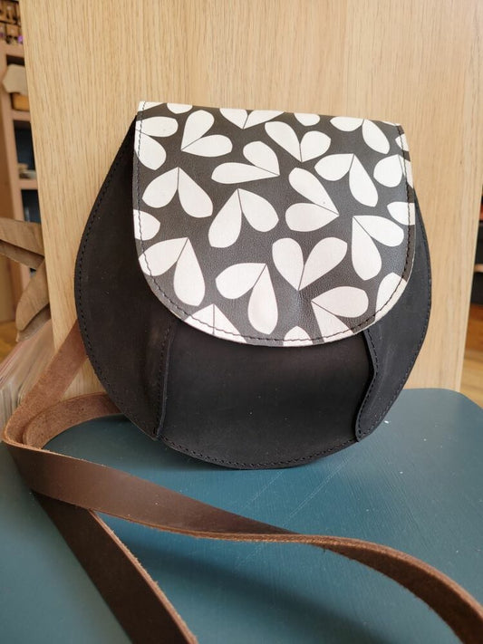 Le Grenier du Marais-sac cuir Luna noir-Châtelaillon