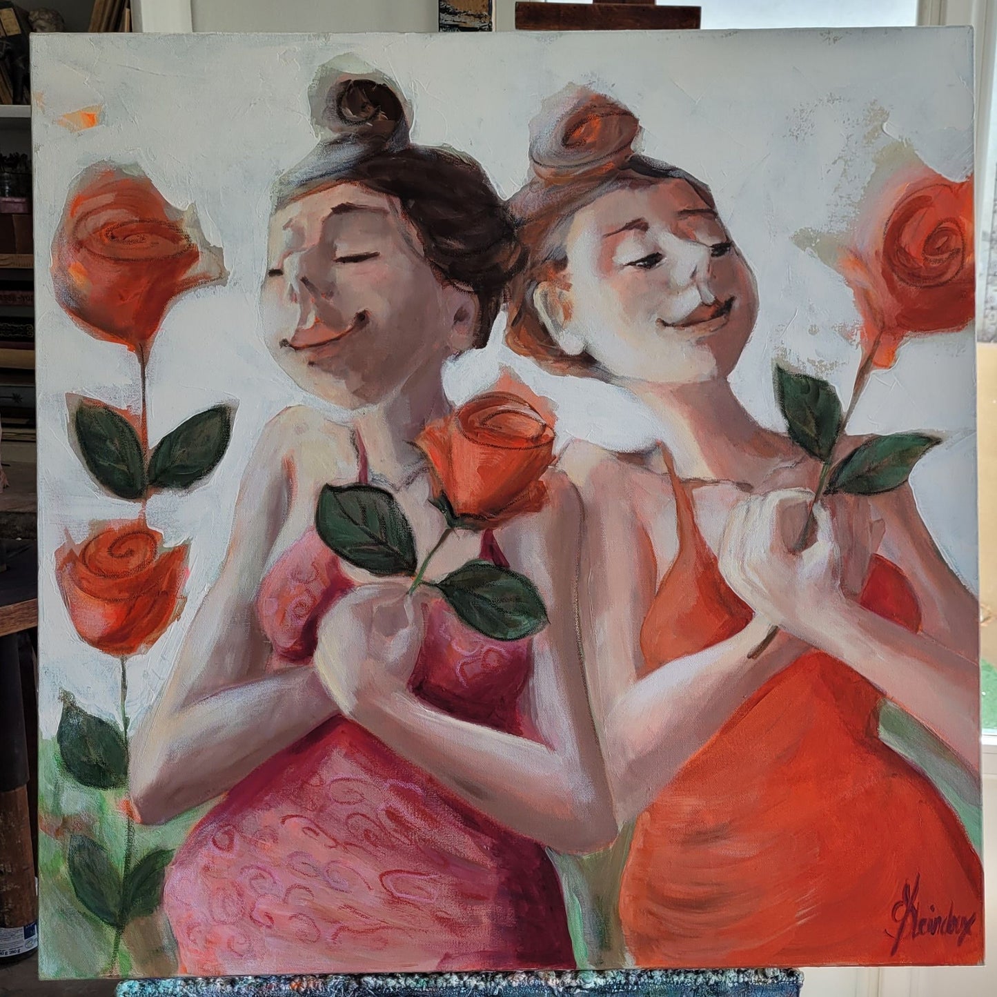 Le_Grenier_du_Marais-Tableau_Roses