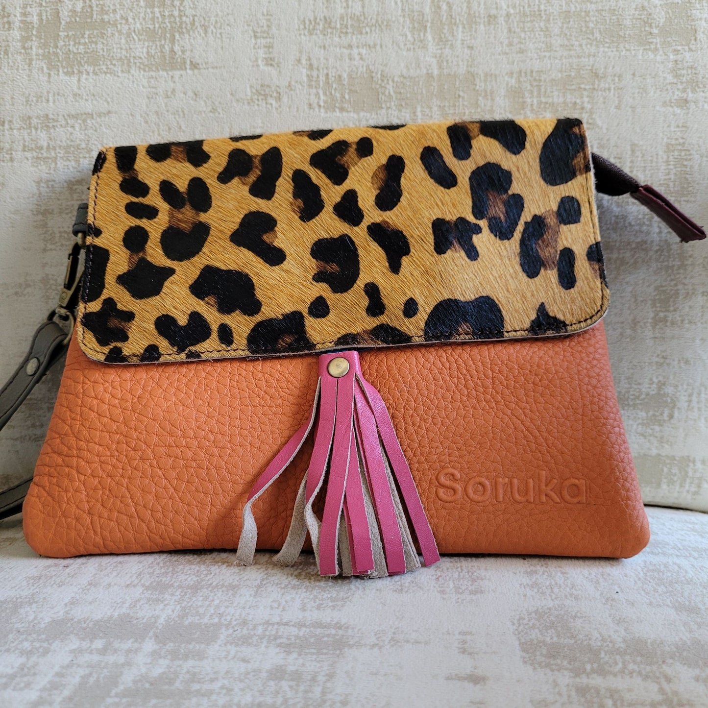Sac en Cuir Lily Soruka : L'Élégance Unique et Engagée