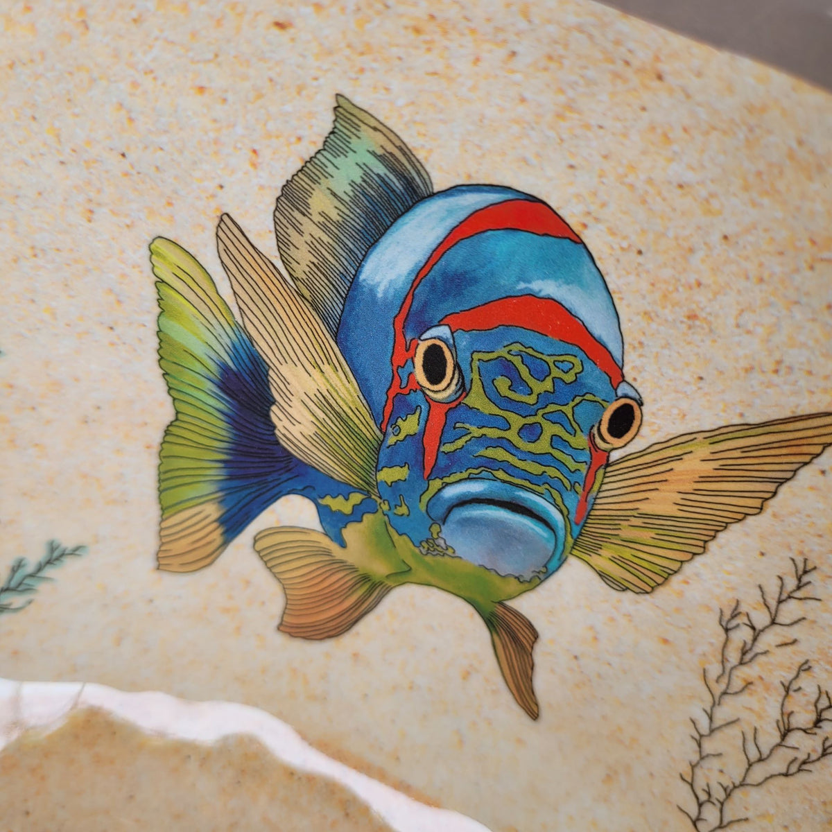 Saladier 36cm Sea Life : Un Voyage Sous-Marin à Votre Table