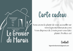 Carte-cadeau Le Grenier du Marais