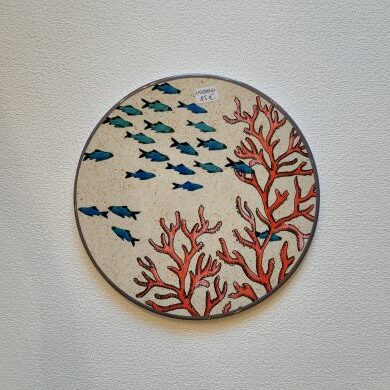 Le Grenier du Marais-Dessous de plat corail sea life-Châtelaillon