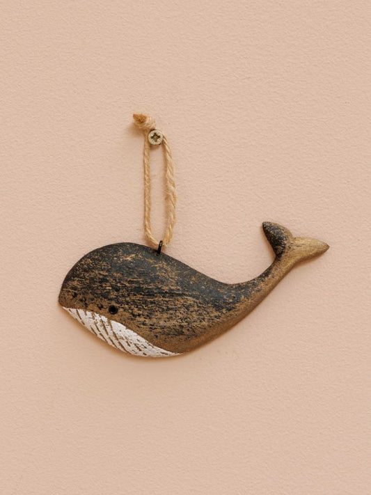 Le Grenier du Marais-Petite suspension baleine noire-Châtelaillon