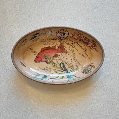 Le Grenier du Marais-Plat ovale sea life-Châtelaillon