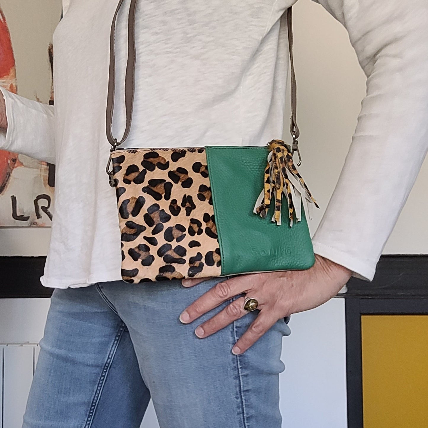 Sac en Cuir Miranda Soruka : Le Compact Chic et Engagé