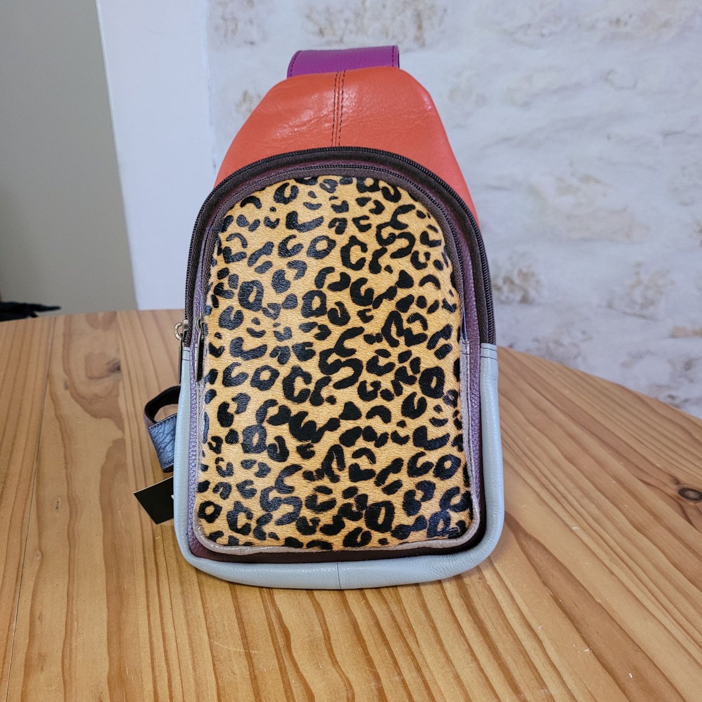 Sac Banane en Cuir Upcyclé "Chloé" Soruka - Style Unique et Responsable