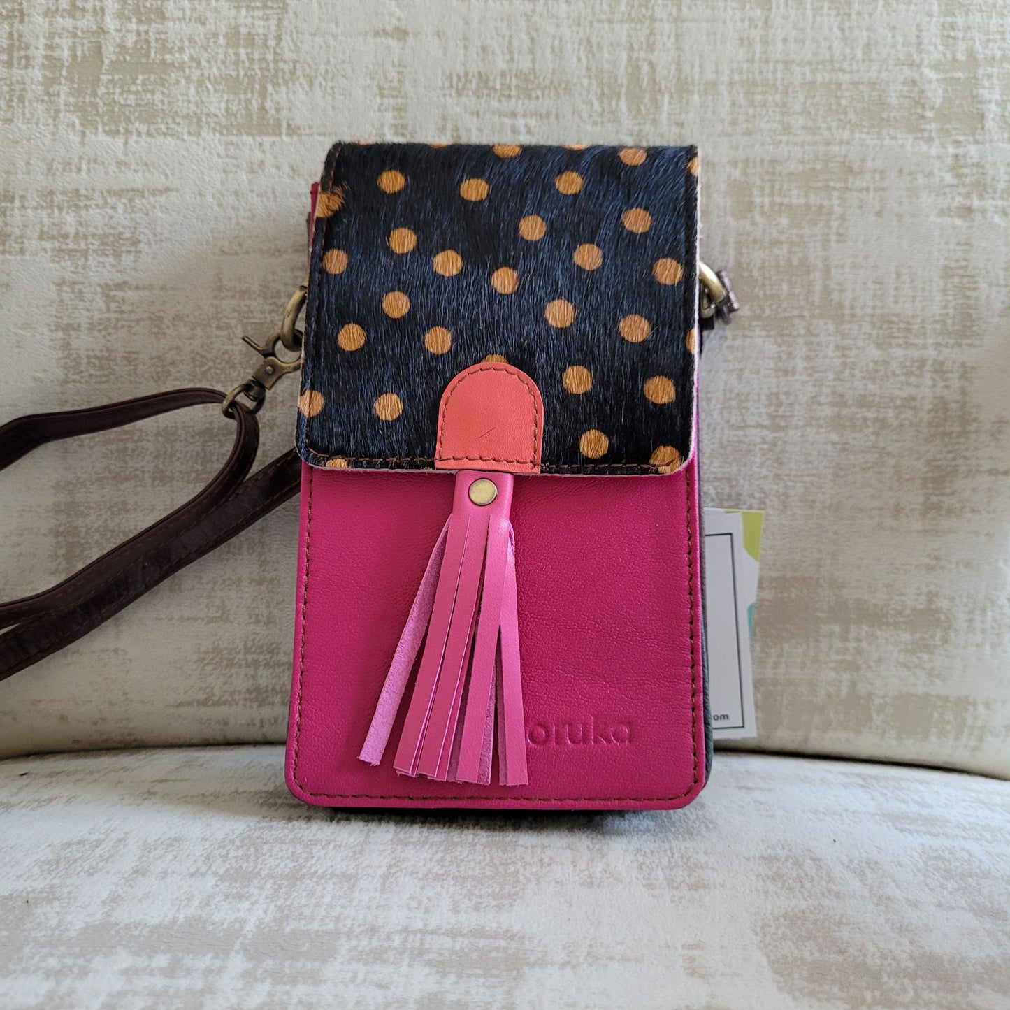 Pochette Téléphone GIA SORUKA : L'Élégance Éthique au Quotidien