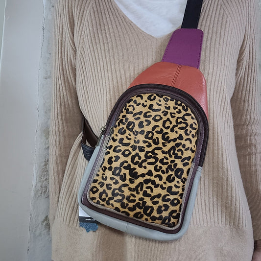 Sac Banane en Cuir Upcyclé "Chloé" Soruka - Style Unique et Responsable