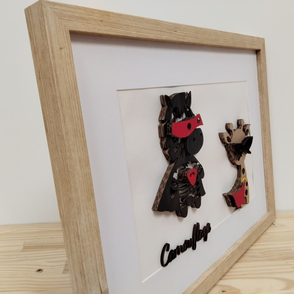 Tableau Enfant "Camouflage" Multicolore - Super-Héros Recyclés