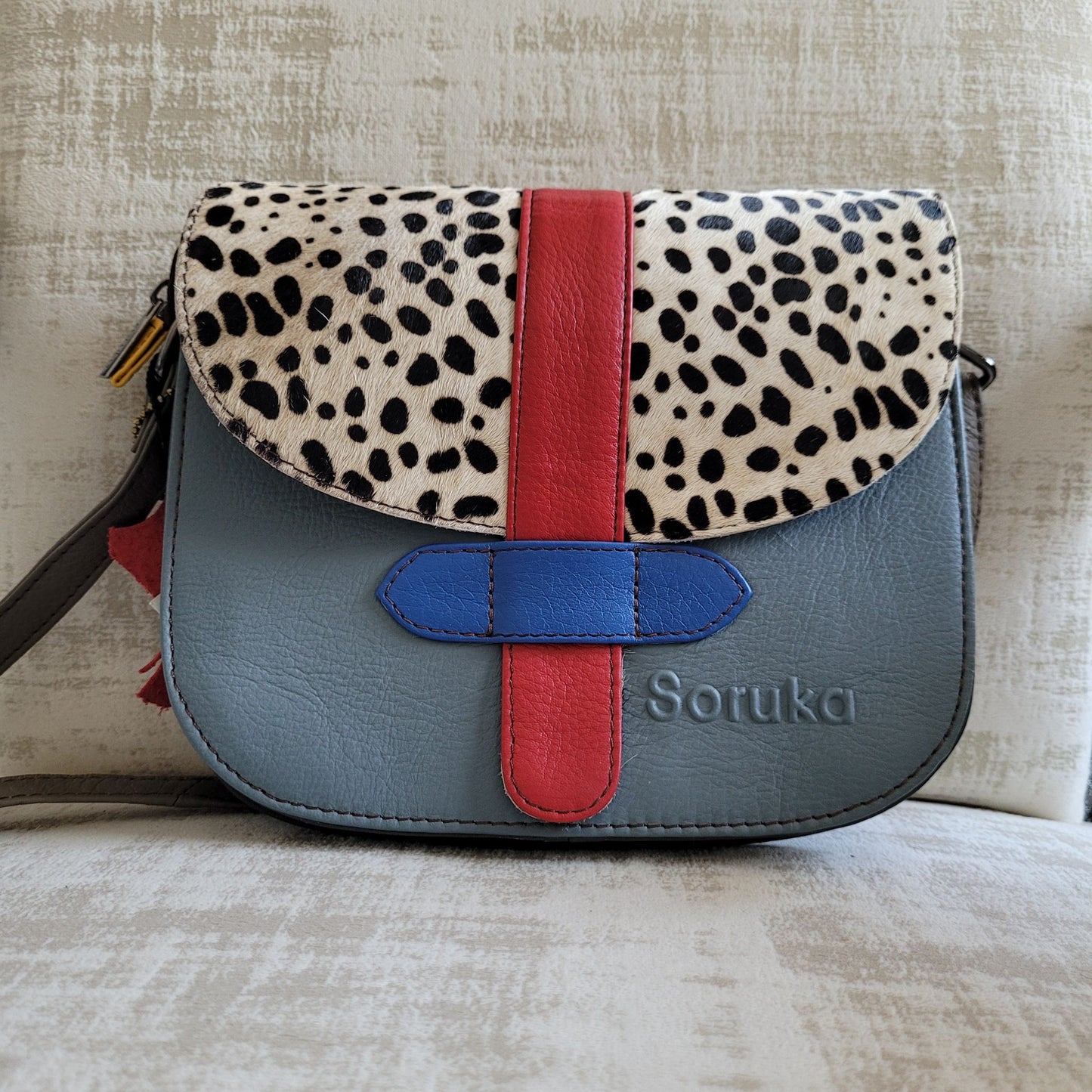 Sac à main en cuir ALBA réversible - Double style et surabilité