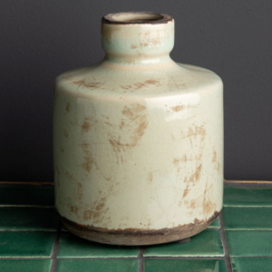 Le Grenier du Marais-Vase bouteille vert-de-gris-Châtelaillon