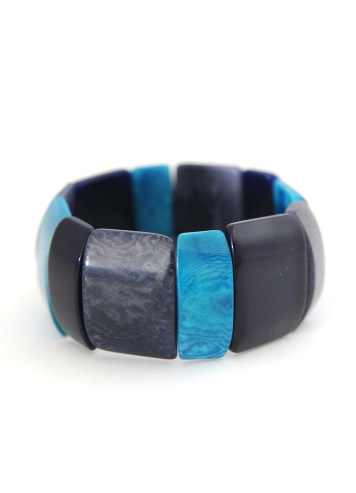 Le Grenier du Marais-bracelet zuma ardoise turquoise azul-Châtelaillon