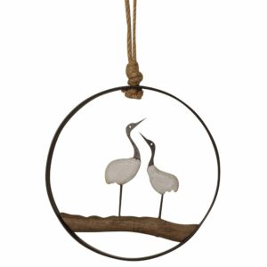 Le Grenier du Marais-Déco murale oiseaux sur berge-Châtelaillon