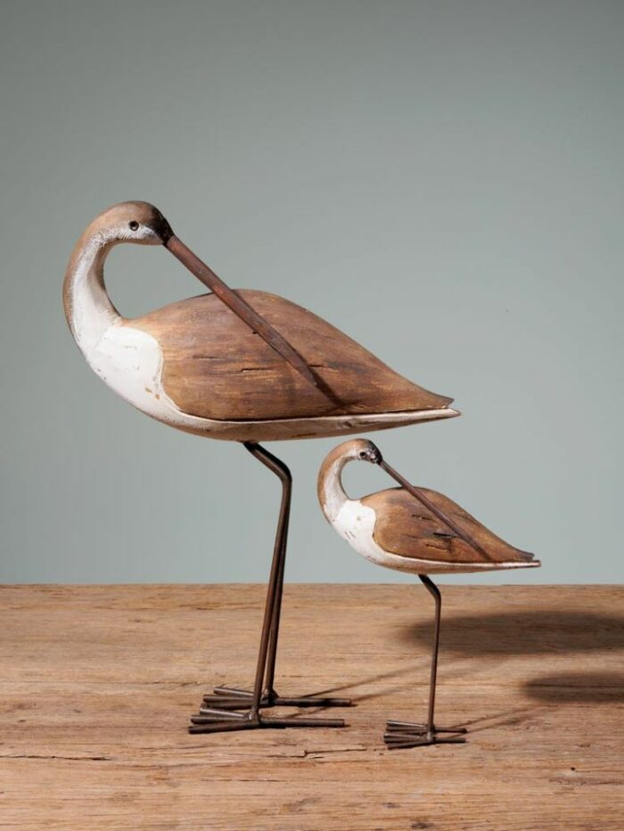 Le Grenier du Marais-Oiseaux sur socle bois métal-Châtelaillon