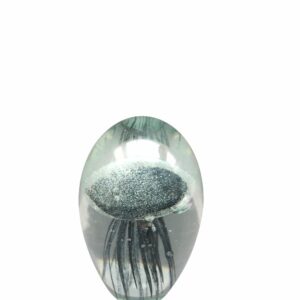 Le Grenier du Marais-Sulfure méduse noire 11cm-Châtelaillon