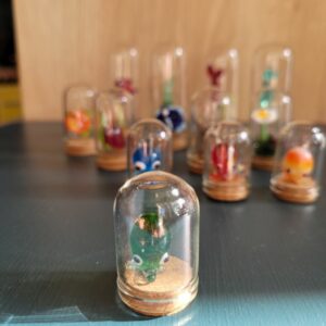 Le Grenier du Marais-Bestiole cloche PM poulpe vert-Châtelaillon-Plage