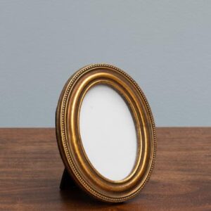 Le Grenier du Marais-Cadre photo ovale doré-Châtelaillon-Plage