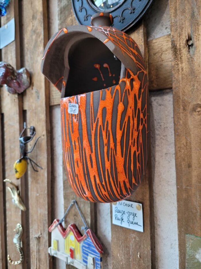 Le Grenier du Marais-Nichoir casquette orange-Châtelaillon-Plage