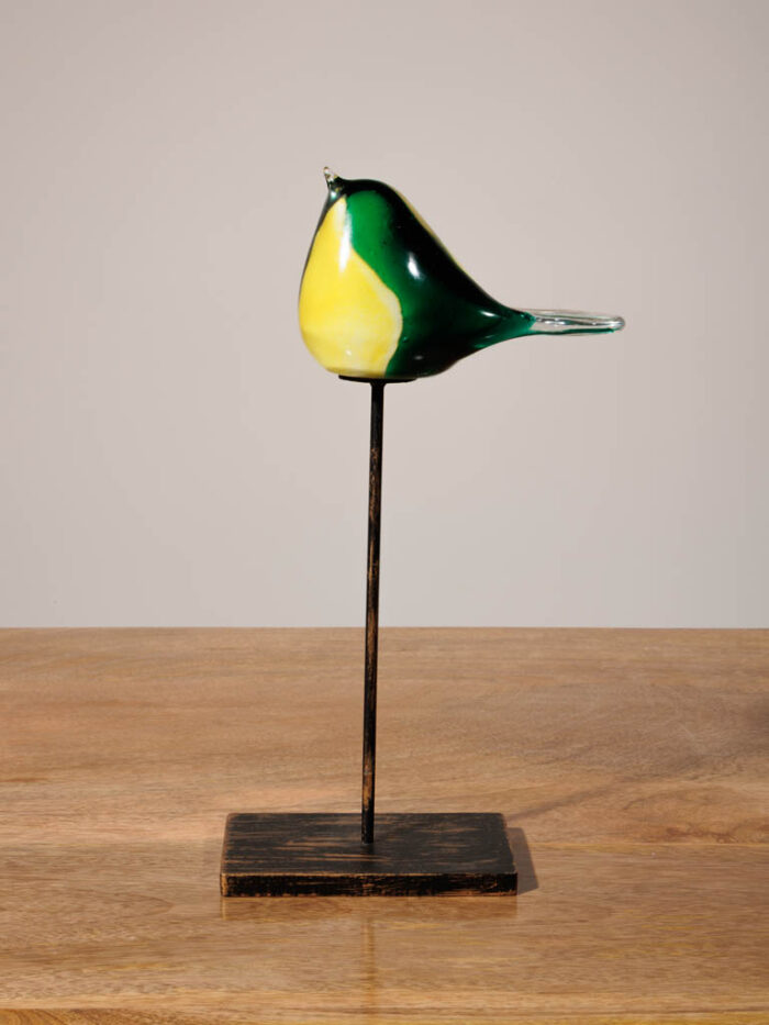 Le Grenier du Marais-Oiseau en verre sur pied vert-Châtelaillon-Plage