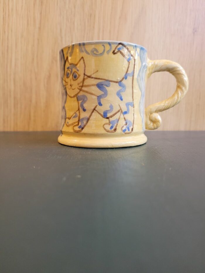 Le Grenier du Marais-Tasse chat bleu-Châtelaillon-Plage