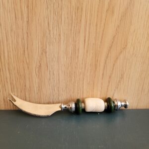 Le Grenier du Marais-Couteau fromage raku vert blanc-Châtelaillon-Plage