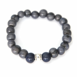 Le Grenier du Marais-bracelet asai ardoise bleu-Châtelaillon-Plage