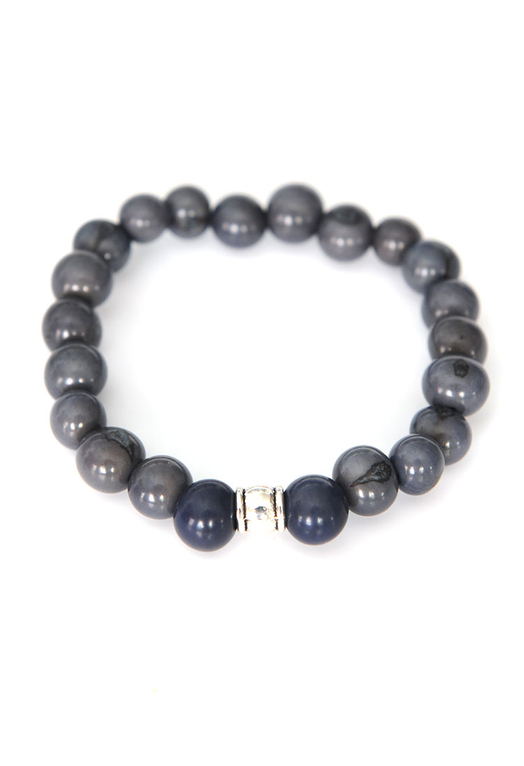 Le Grenier du Marais-bracelet asai ardoise bleu-Châtelaillon-Plage