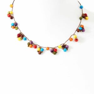 Le Grenier du Marais-collier-olivia-multicolore-Châtelaillon-plage