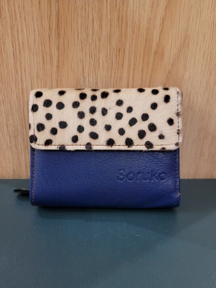 Le Grenier du Marais-Portefeuille Rings bleu print(1)-Châtelaillon-Plage