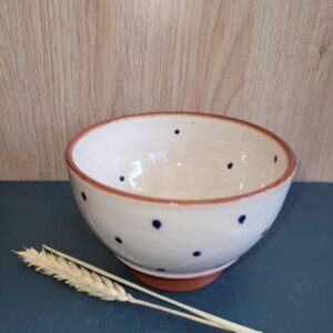 Le Grenier du Marais-Grand bol petits pois bleus-Châtelaillon-Plage