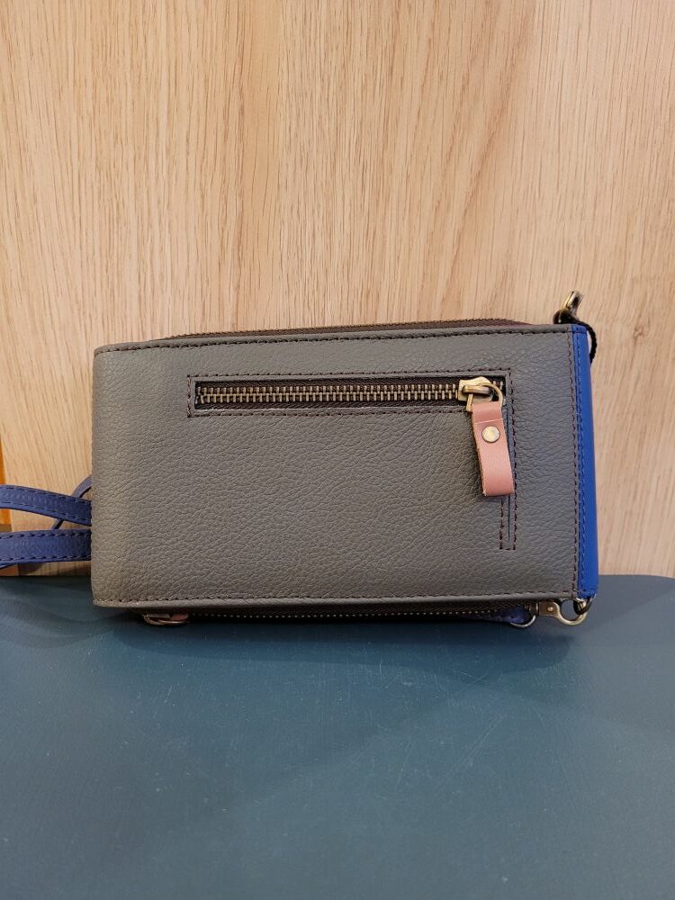 Pochette Téléphone et Portefeuille EVA bleue - SORUKA : L'Organisation Éthique à Votre Portée – Image 2