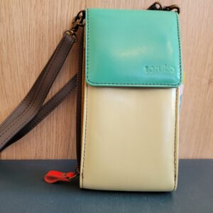 Le Grenier du Marais-Pochette téléphone portefeuille EVA vert(1)-Châtelaillon-Plage