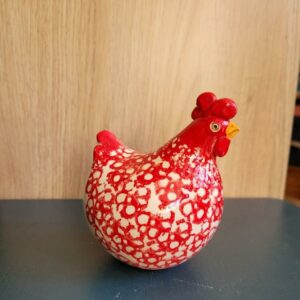 Le Grenier du Marais-Poule MM rouge2-Châtelaillon-Plage