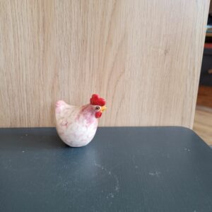 Le Grenier du Marais-Poule mini rose1-Châtelaillon-Plage