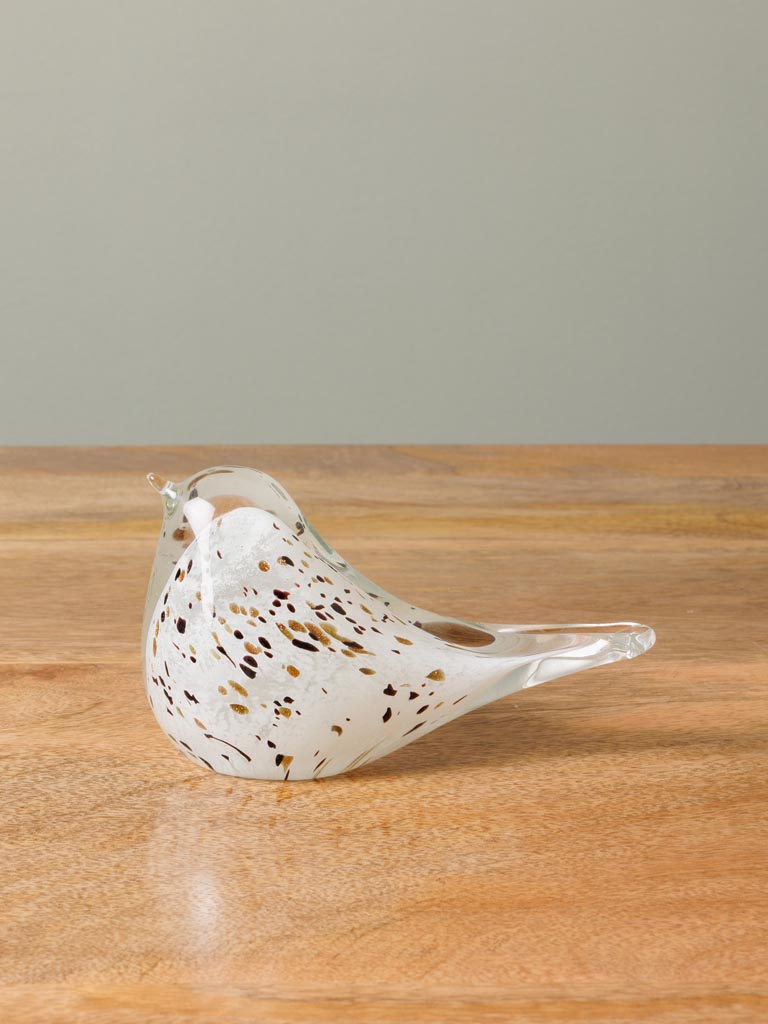 Oiseau de Verre "Triglite" – L'Éclat Mystérieux de la Nuit Étoilée – Image 2