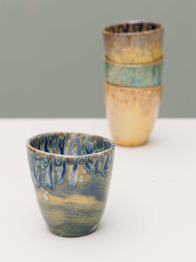 Le Grenier du Marais-Tasse expresso Intense bleu-Châtelaillon-Plage