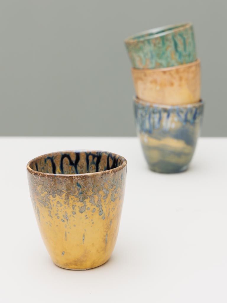 Ensemble de 4 tasses à café Intense : un festival de couleurs pour vos pause-café – Image 3