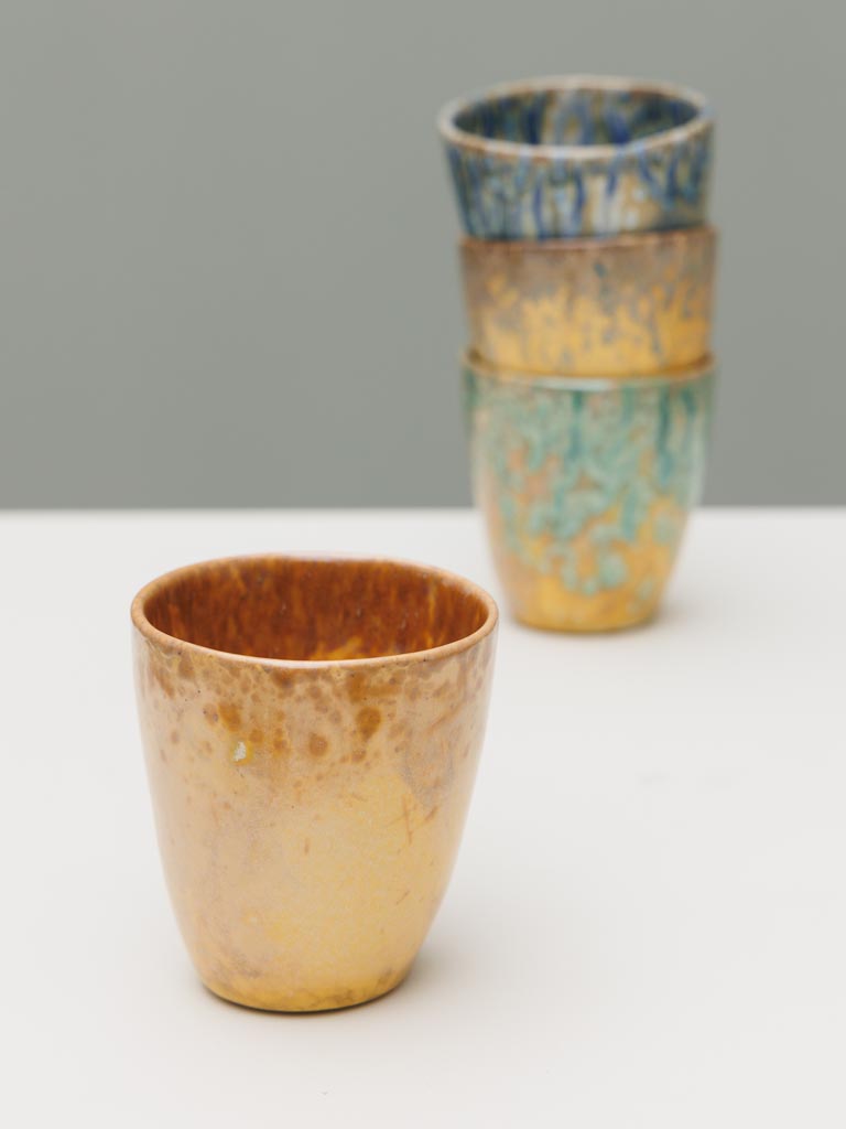 Ensemble de 4 tasses à café Intense : un festival de couleurs pour vos pause-café – Image 4