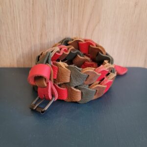 Le Grenier du Marais-Ceinture brun gris rouge-Châtelaillon-Plage