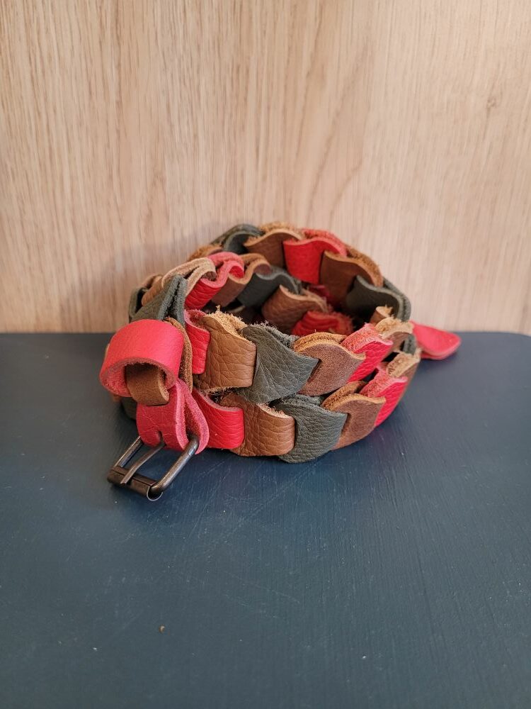 Le Grenier du Marais-Ceinture brun gris rouge-Châtelaillon-Plage