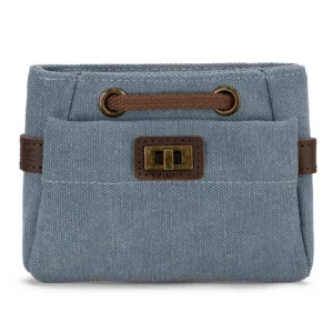 Le Grenier du Marais-Porte monnaie Pont des Arts Bleu gris-Châtelaillon-Plage