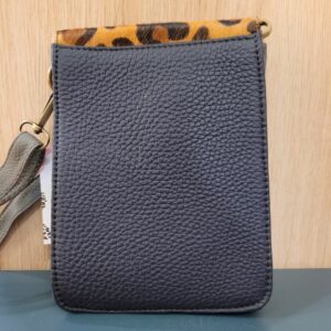 Le Grenier du Marais-Pochette Aiko bleu kaki panthère(2)-Châtelaillon-Plage