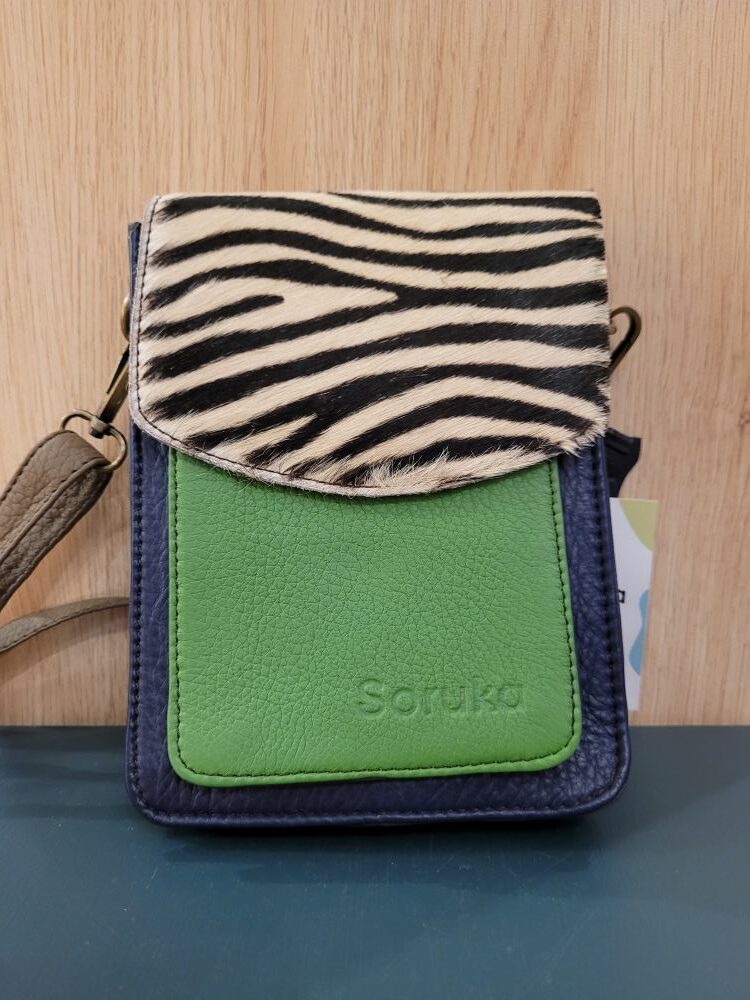 Le Grenier du Marais-Pochette Aiko vert zèbre(1)-Châtelaillon-Plage