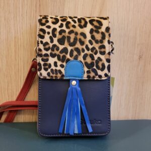 Le Grenier du Marais-Pochette téléphone Gia bleu marine-Châtelaillon-Plage