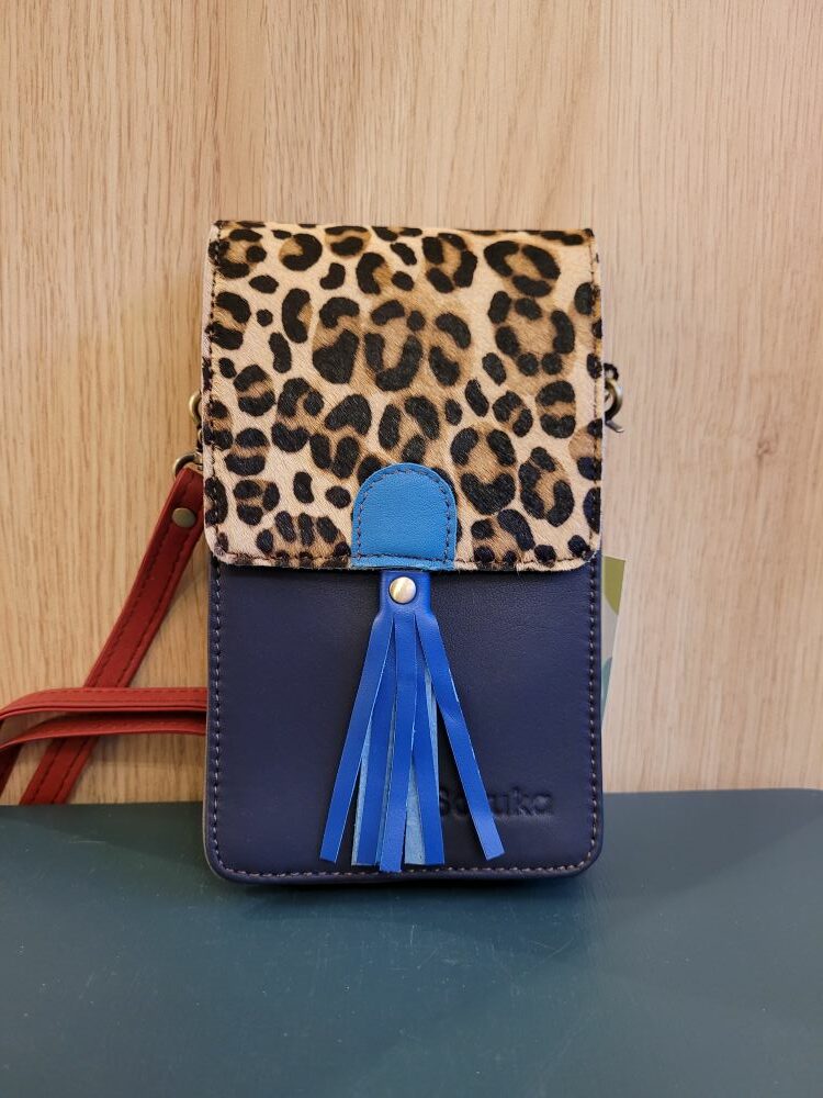Le Grenier du Marais-Pochette téléphone Gia bleu marine-Châtelaillon-Plage