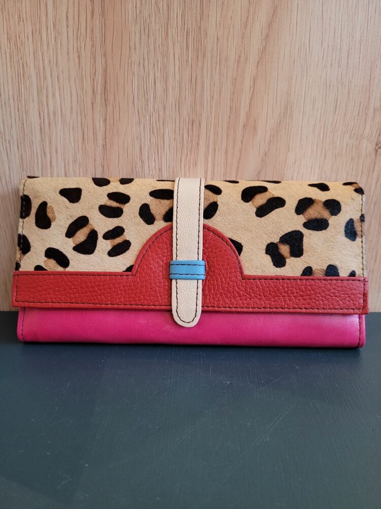 Le Grenier du Marais-Portefeuille Halfmoon rose et panthère(1)-Châtelaillon-Plage