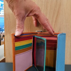 Le Grenier du Marais-Portefeuille Rings orange et bleu(2)-Châtelaillon-Plage