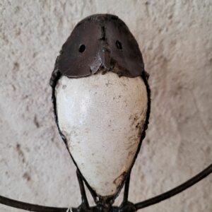 Le Grenier du Marais-Cercle chouette métal recyclé(2)-Châtelaillon-Plage