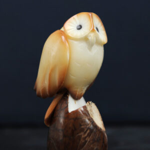 Le Grenier du Marais-Figurine-chouette-Châtelaillon-Plage